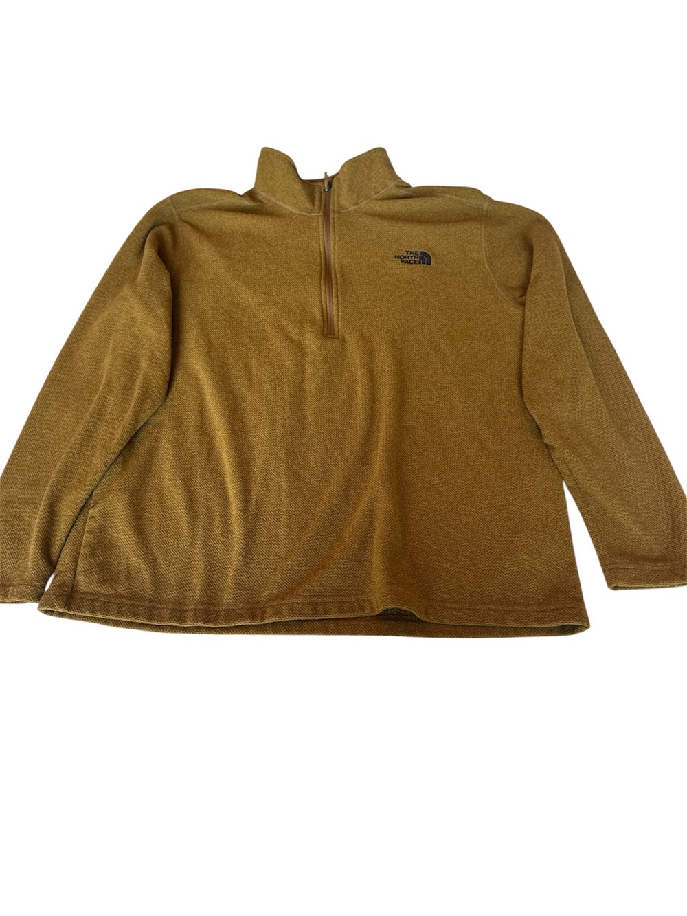 The North Face Men’s Half-Zip Fleece Pullover - Mustard Gold